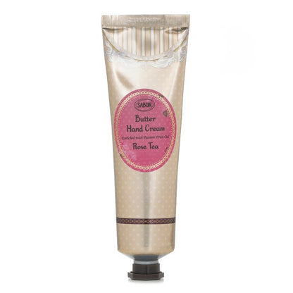 Crema de manos Sabon Butter - Té de rosas 75 ml/2,5 oz