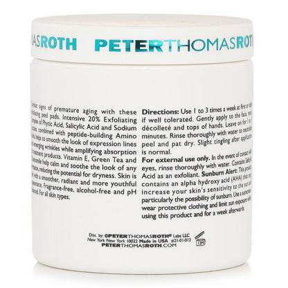 Peter Thomas Roth Peptide Skinjection™ Exfoliating Peel Pads 60 Pads