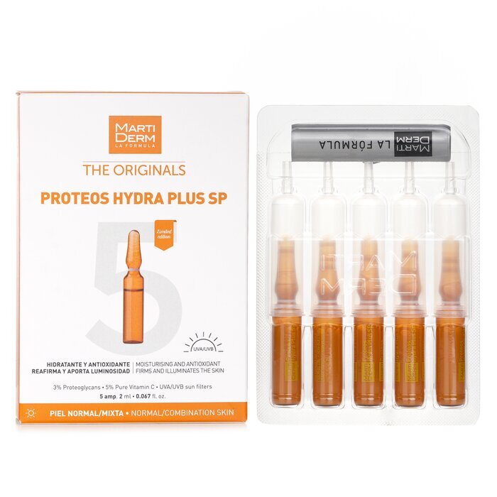 Martiderm The Originals Proteos Hydra Plus Sp Ampoules 5x2ml 10ml
