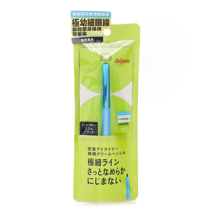 Dejavu Ultra Thin E Cream Pencil - # Real Black 1pc