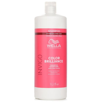 Wella Invigo Color Brilliance Shampoo With Lime Coarse Colored Hair 1000ml