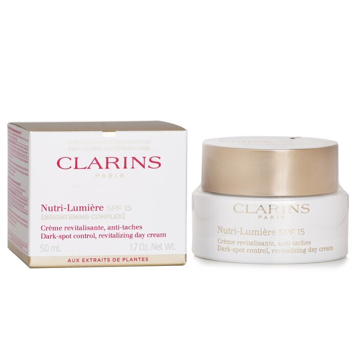 Clarins Nutri Lumiere SPF 15 Dark Spot Control, Revitalizing Day Cream 50ml