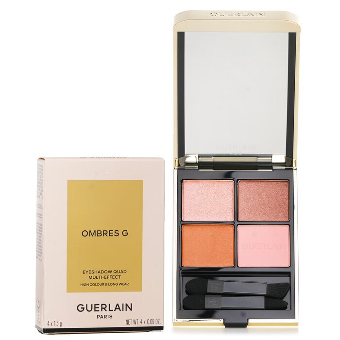 Guerlain Ombres G 4 Colours Eyeshadow Palette - # 129 Honey Amber 4 x 1.5g