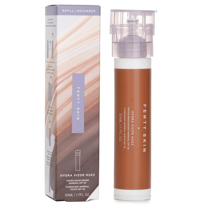 Fenty Beauty by Rihanna Hydra Vizor Huez Tinted Moisturizer Mineral SPF 30 Refill - # Tint 6 50ml