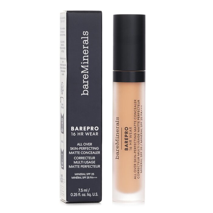 BareMinerals Barepro 16HR ���Wear All Over Skin-Perfecting Matte Concealer Mineral SPF25 - # 300 Medium Warm 7.5ml