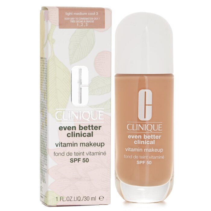 Clinique Even Better Clinical Vitamin MakeUp Foundation SPF 50 - # 3 Light Medium Cool 30ml