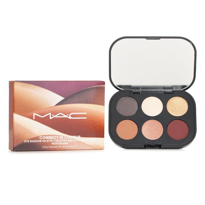MAC Connect In Colour Eyeshadow Palette X6 - # Nude Board 6.25g