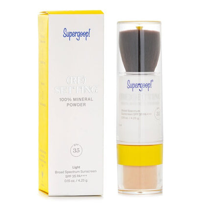 Supergoop (Re)setting Mineral Powder SPF 35 - # Light 4.25g