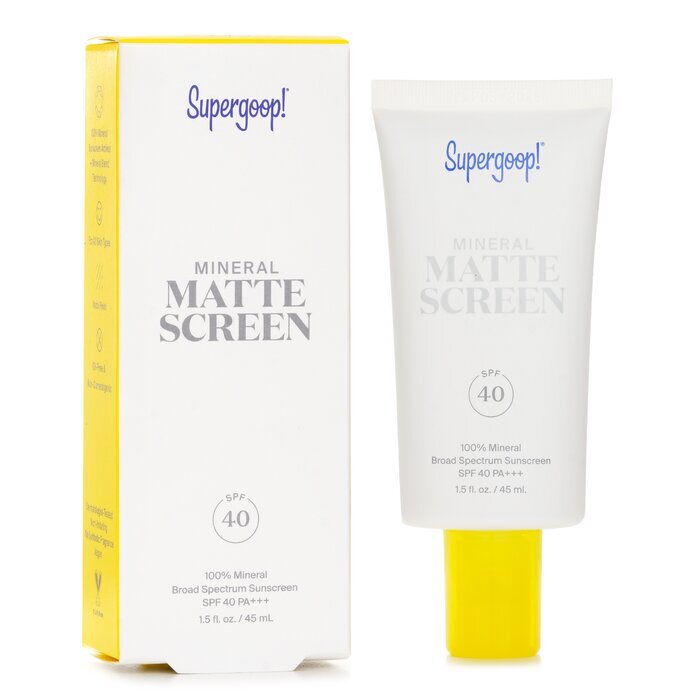 Supergoop Mineral Mattescreen SPF 40 45ml