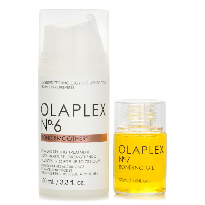Olaplex Endless Shine Smooth Hair Set: No7 Bonding Oil 30ml + No6 Leave In Styling Treament 100ml 2pcs