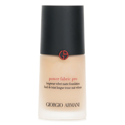 Giorgio Armani Power Fabric Pro Longwear Velvet Matte Foundation - # 3 30ml
