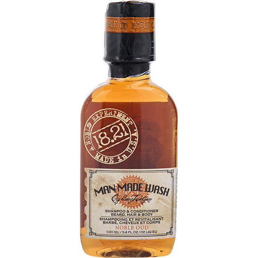 18.21 Man Made Wash ( Noble Oud ) - 3 In 1 Shower Gel 100ml