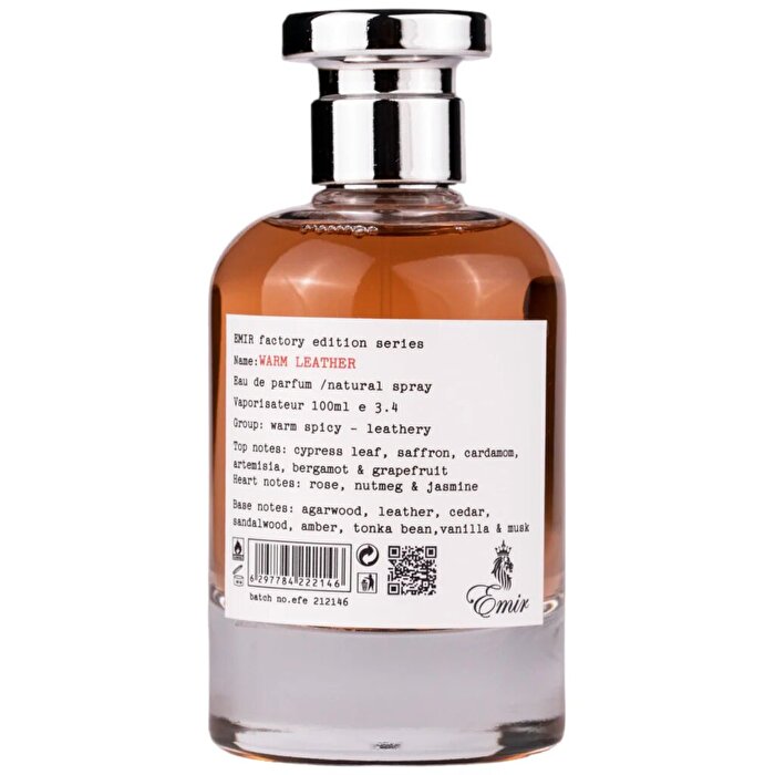 Paris Corner Warm Leather Factory Edition Eau De Parfum 100ml