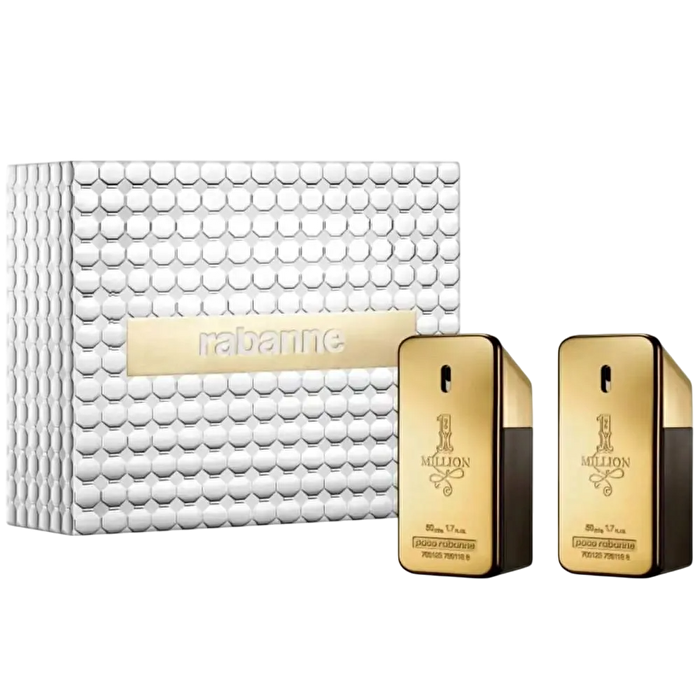 Paco Rabanne 1 Million Gift Set Eau De Toilette 50ml And Eau De Toilette 50ml 100ml