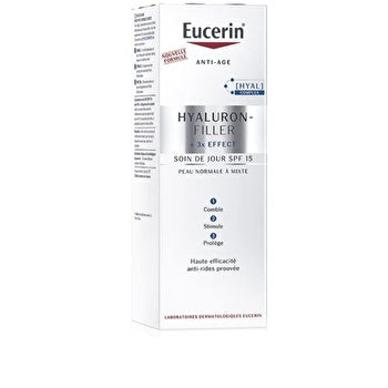Eucerin Hyaluron-filler & 3x Effect Day Care Spf15 Normal To Combination Skin 50ml