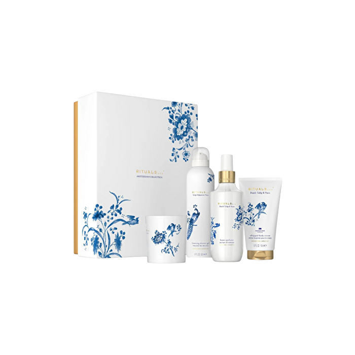 Rituals Amsterdam Collection Large Giftset Shower Gel 200ml/body Cream 150ml/scented Candle 140g/home Perfume 200ml 690ml