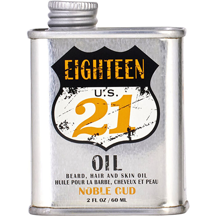 18.21 Man Made Beard Hair & Skin Oil ( Noble Oud ) 60ml