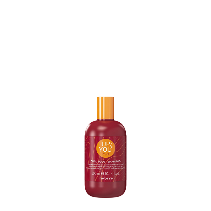 Inebrya Up To You Curl Boost Shampoo - Wavy Curly And Coily Hair 250ml