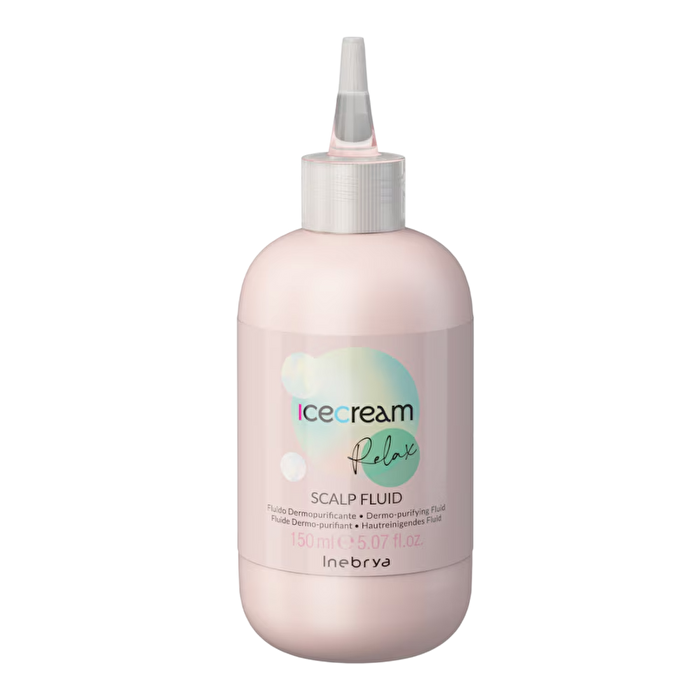 Inebrya Ice Cream Relax Scalp Fluid - Dermopurifikační Serum 150ml