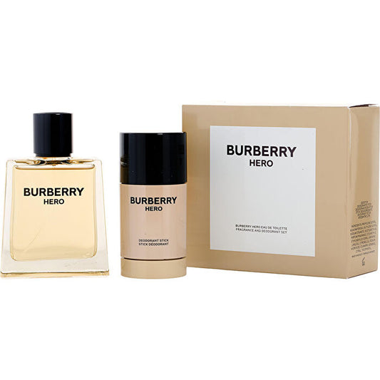 Burberry Hero 2pc Set - Eau De Toilette & Deo Stick 75g 100ml