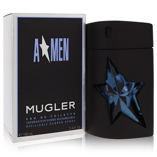 Thierry Mugler Mugler A Men Rubber Flask Man Eau De Toilette Refillable 100ml