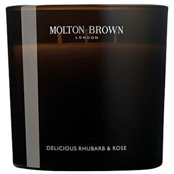 Molton Brown Delicious Rhubarb & Rose Scented Candle - Scented Candle 600.0g