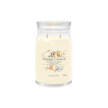 Yankee Candle Soft Wool & Amber Signature Candle (soft Wool And Amber) 368.0g