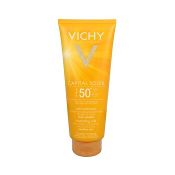 Vichy Capital Soleil Milk Spf 50 - Protective Lotion For Face And Body 300ml