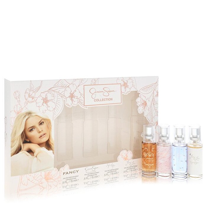 Jessica Simpson Fancy Gift Set - Mini Set Collection Fancy Eau De Parfum Spray +0.05oz Signature Eau De Parfum Spray +0.05oz I Fancy You Eau De Parfum Spray+ 0.05oz Fancy Love Eau De Parfum Spray