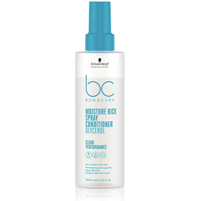 Schwarzkopf Professional Moisture Kick Spray Conditioner - Conditioner Spray For Optimum Moisture Loss 200ml