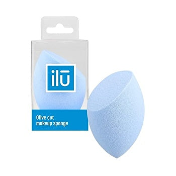 Ilu Olive Cut Makeup Sponge Blue - Houbička Na Make-up 0ml