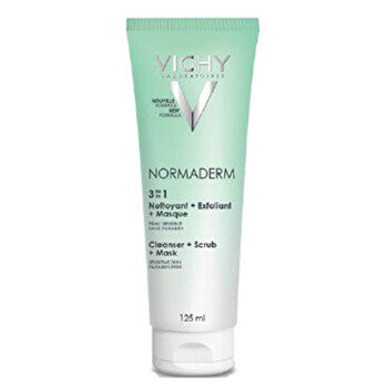 Vichy Normaderm Tri-activ Cleanser - Preparation For Cleaning The Skin With Imperfections 3 In 1 125ml