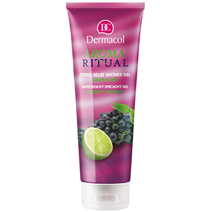 Dermacol Stress Relief Ritual Aroma Shower Gel (grapes With Lime) - Anti-stress Shower Gel 250ml