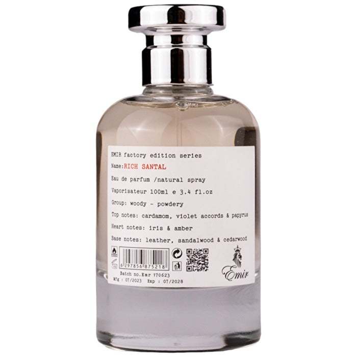 Paris Corner Rich Santal Factory Edition Eau De Parfum 100ml