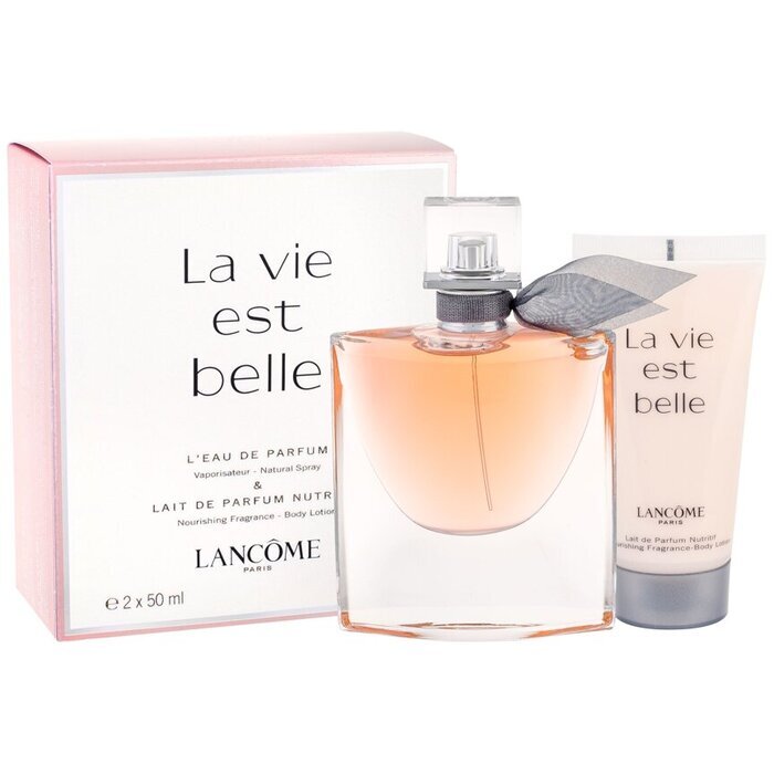 Lancome La Vie Est Belle Gift Set Eau De Parfum 50ml Body Lotion And La Vie Est Belle 50ml 50ml