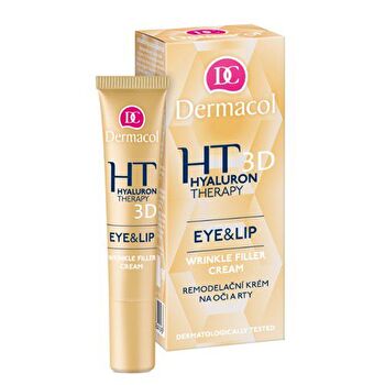 Dermacol Therapy Hyaluron 3d Eye & Lip Wrinkle Filler Cream - Remodeling Cream For Eyes And Lips 15ml