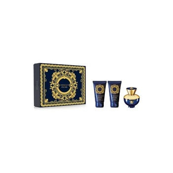 Versace Dylan Blue Pour Femme Set Eau De Parfum 50ml & Body Lotion 50ml & Shower Gel 50ml 50ml