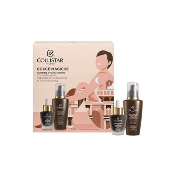 Collistar Magic Drops Face Routine Set Face Magic Drops 30ml/body-legs Magic Drops 125ml 155ml