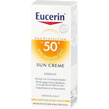 Eucerin Sun Creme Spf 50 & - Highly Protective Sunscreen On Your Face 50ml