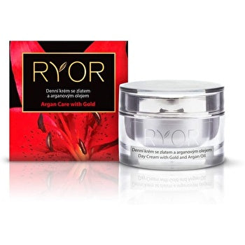 Ryor Argan Care With Gold Day Cream With Gold And Argan Oil 50ml