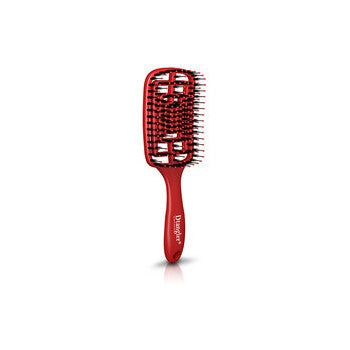 Dtangler Dry Blow Glow And Go Red Scarlett - Hair Brush