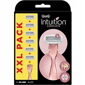 Wilkinson Sword Intuition Complete - Razor & 6 Heads