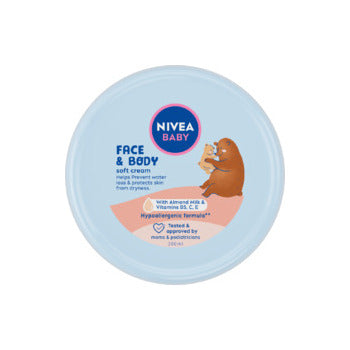 Nivea Baby Face & Body Soft Cream 200ml