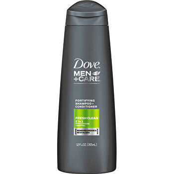 Dove Men+care Fresh Clean Fortifying Shampoo+conditioner 400ml