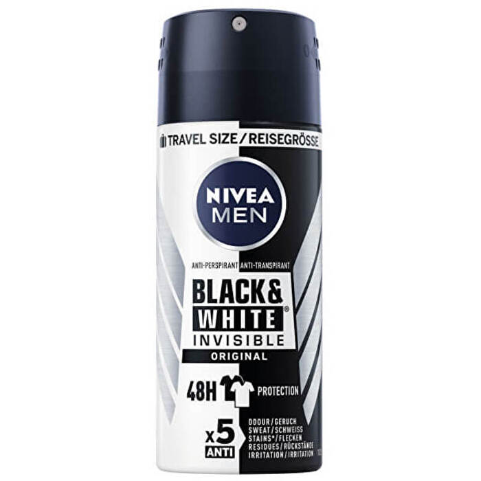 Nivea Invisible For Black & White Antiperspirant For Men In Spray 100ml