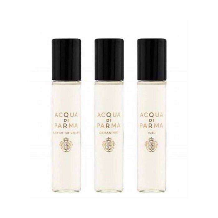Acqua Di Parma Holiday Unisex Discovery Set Eau De Parfum 3x 12ml (osmanthus & Yuzu & Lily Of The Valley)