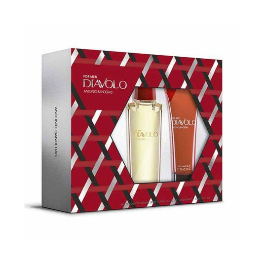 Antonio Banderas Diavolo Man Set Eau De Toilette 100ml & After Shave 75ml