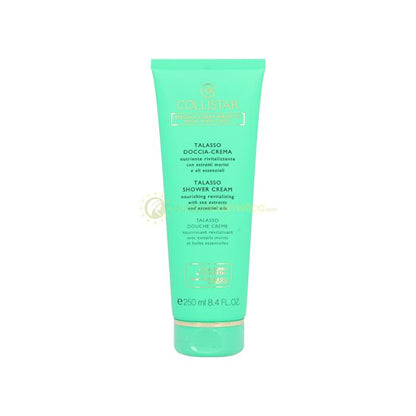 Collistar Talasso Shower Cream Nourishing Revital With Sea Extracts And Essential Oils 250ml