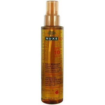 Nuxe Sun Tanning Sun Oil Spf10 Face And Body 150ml