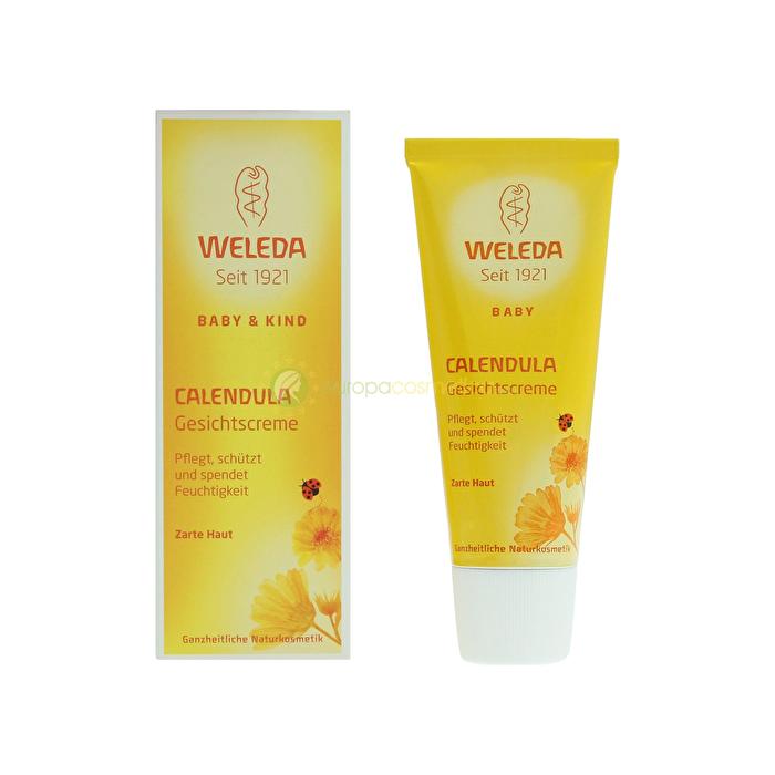 Weleda Baby Calendula Face Cream Moisturizes & Protects 50ml